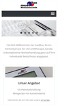 Mobile Screenshot of medilux.de