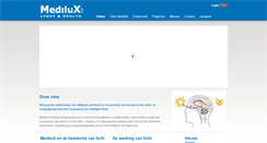 Desktop Screenshot of medilux.com